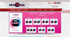 Desktop Screenshot of ekstremyayinlari.com