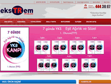 Tablet Screenshot of ekstremyayinlari.com